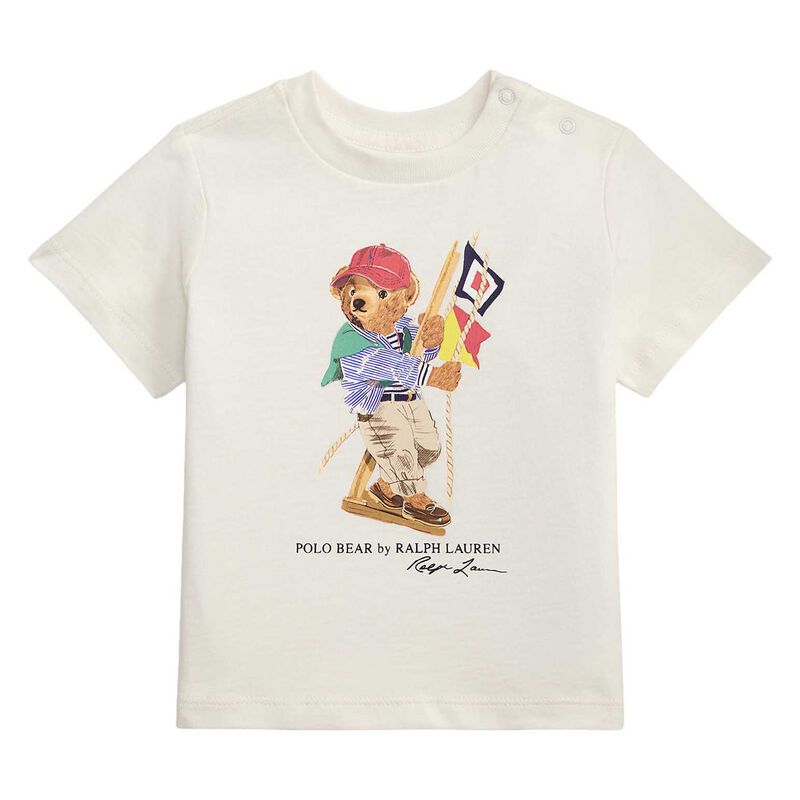 Polo Ralph Lauren Polo Bear Cotton Jersey Tee 3-24M image number 0